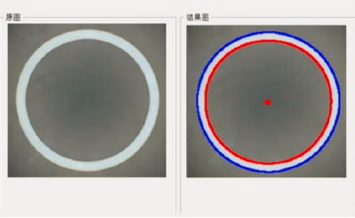 基于机器视觉技术密封圈采集原图&检测结果图
